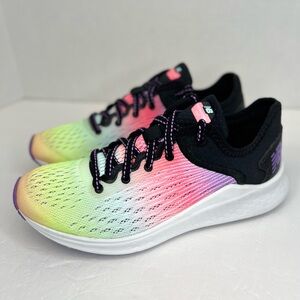 New Balance Fresh Foam Fast v2 Ombre/Rainbow Girls Sz 4/Womens 5.5 New No Box.
